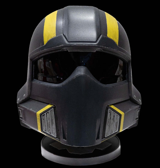 Helldivers Helmet – 3D Printed & Hand-Painted | Cosplay Armor - Suit up with our authentic Helldivers Helmet – Printed & Painted, perfect for cosplay or display!