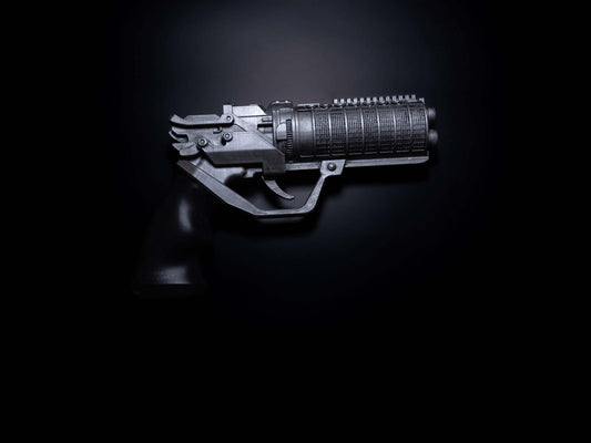 Blade Runner K’s Blaster – 3D Printed & Hand-Painted | Cosplay Prop - Step into the gritty future of 2049 with this Blade Runner K’s Blaster – Printed & Painted, a highly-detailed Prop of the iconic sidearm carried by Officer K.