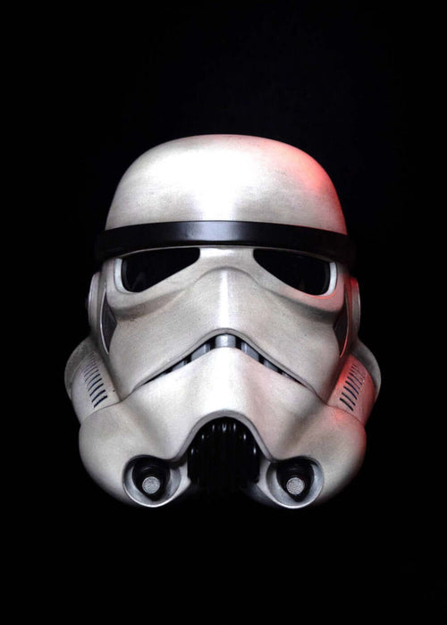 Storm trooper Helmet front view white Imperial armour helmet Star Wars cosplay prop
