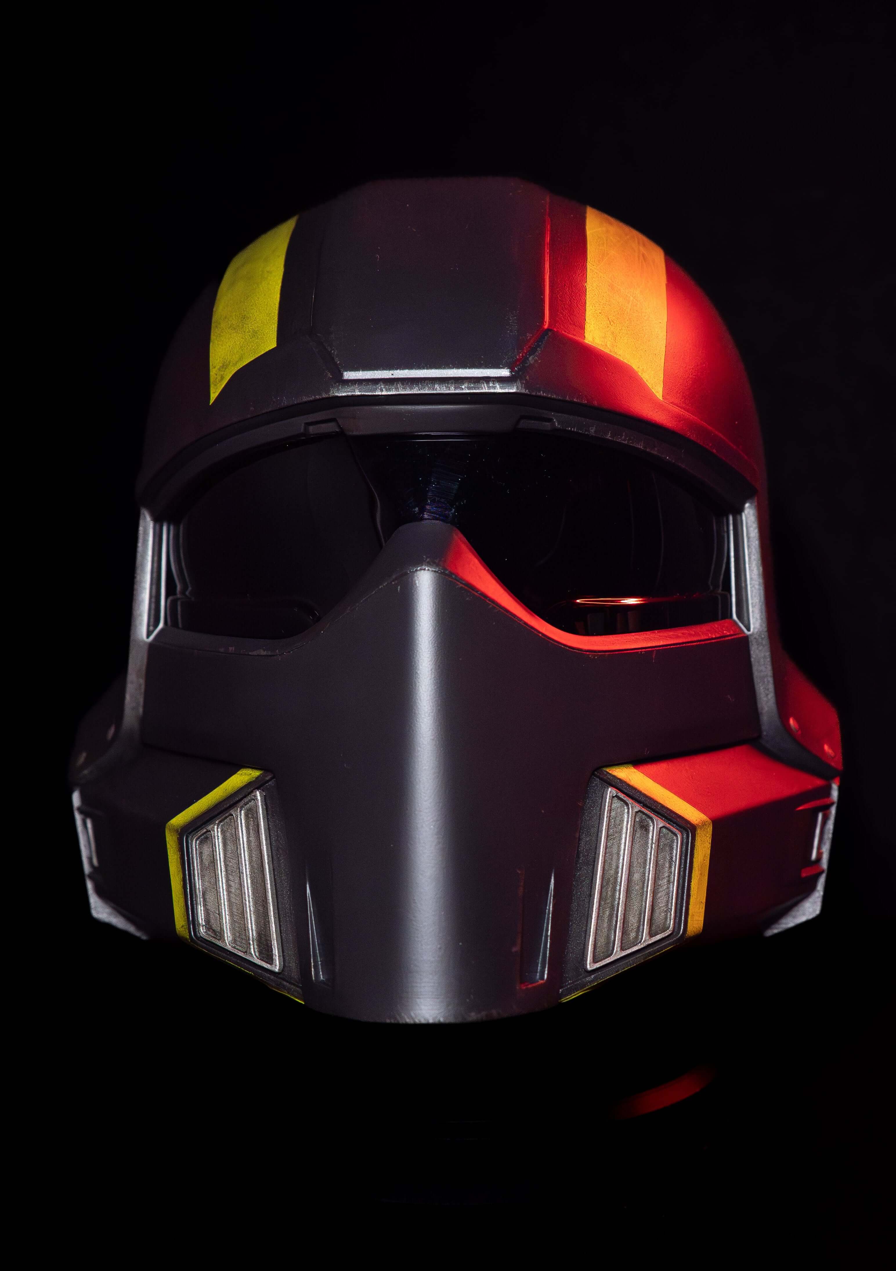 ヘルダイバーヘルメット – 3Dプリントコスプレアーマー – The Cosforge