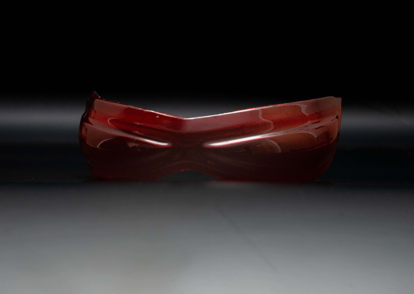 Primaris Helmet Visor - Red - Gear up with the Primaris Helmet Visor - Red | Formed PETG Lense, perfect for S Marine fans and sci-fi enthusiasts. Fits standard galactic armor helmets.