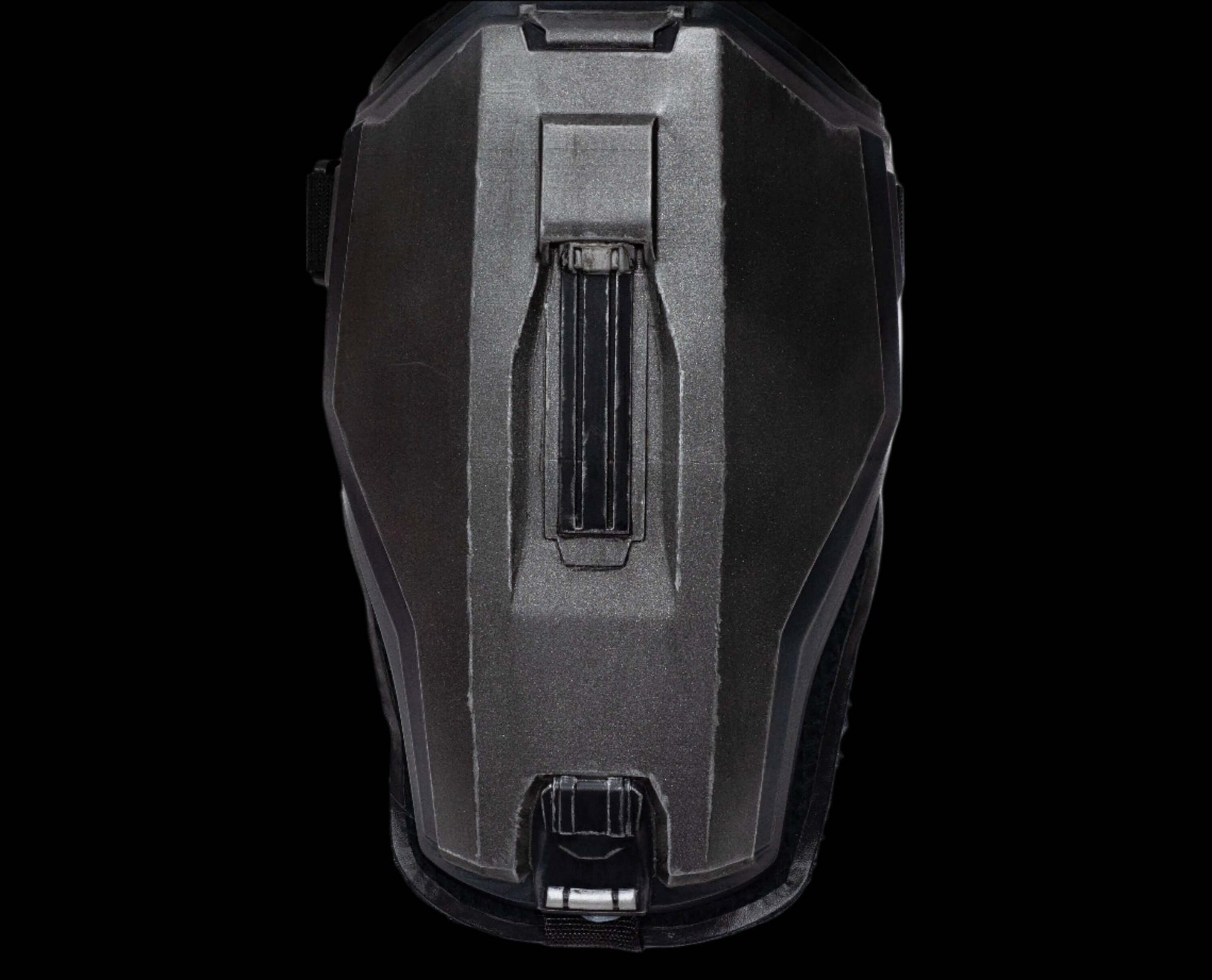 Helldivers Thighplates angled view futuristic leg armour piece durable 3D printed Helldivers armour cosplay