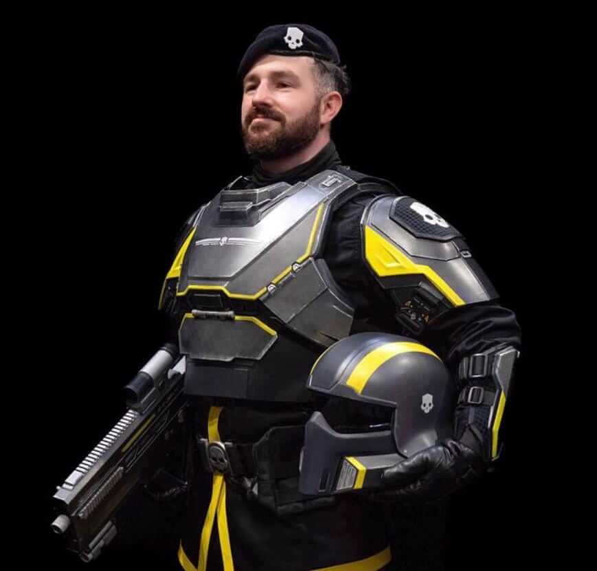 Helldivers Helmet – 3D Printed & Hand-Painted | Cosplay Armor - Suit up with our authentic Helldivers Helmet – Printed & Painted, perfect for cosplay or display!