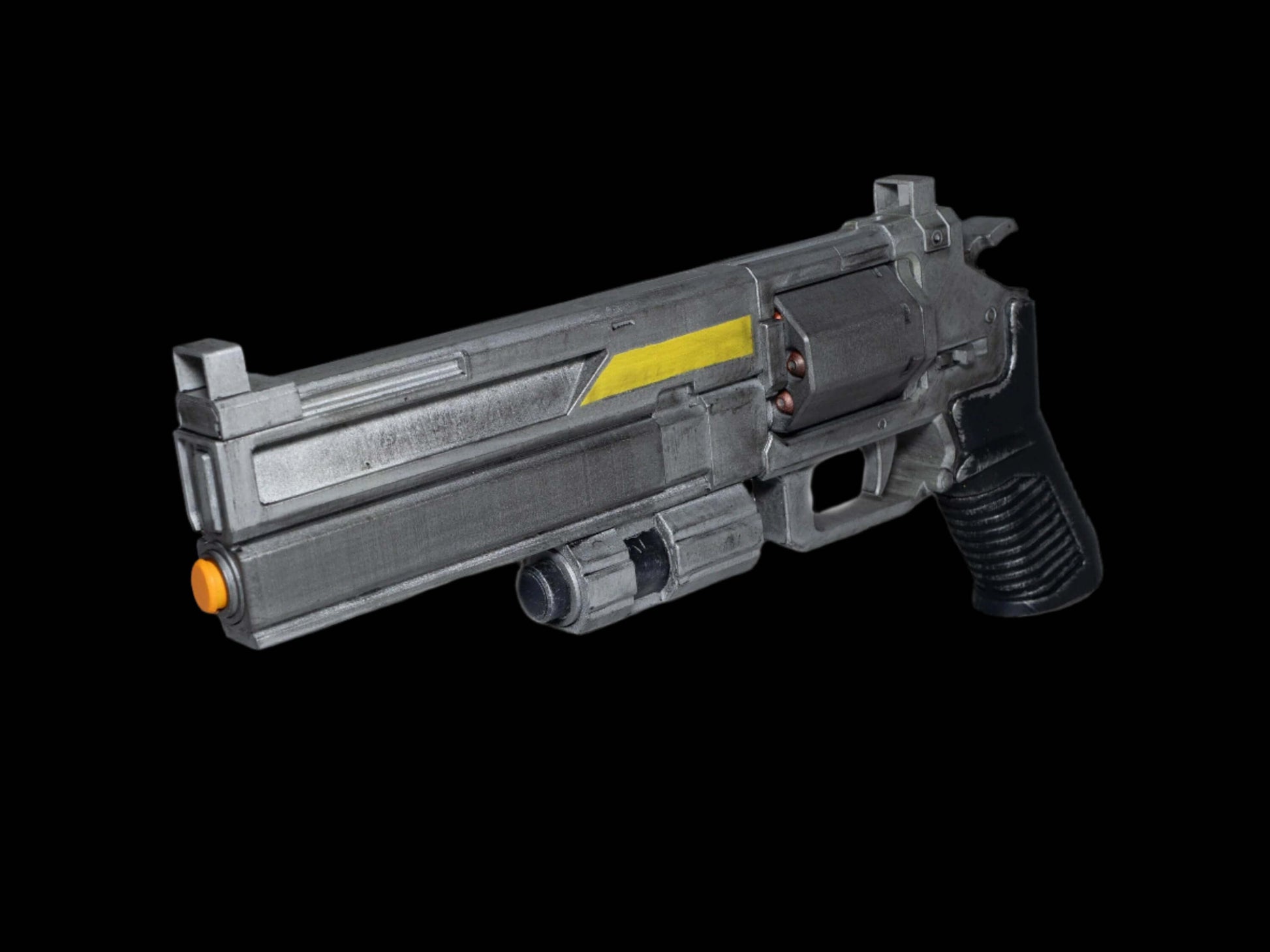 Helldivers P-4 Senator Prop - 3D Printed & Hand-Painted | Cosplay Prop - Wield the power of precision with the Helldivers P-4 Senator Prop - Printed & Painted - a bestselling 3D printed prop that's become a favorite among fans.