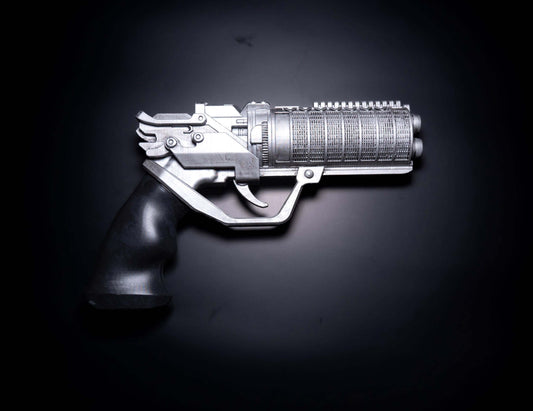 Blade Runner K’s Blaster – 3D Printed & Hand-Painted | Cosplay Prop - Step into the gritty future of 2049 with this Blade Runner K’s Blaster – Printed & Painted, a highly-detailed Prop of the iconic sidearm carried by Officer K.