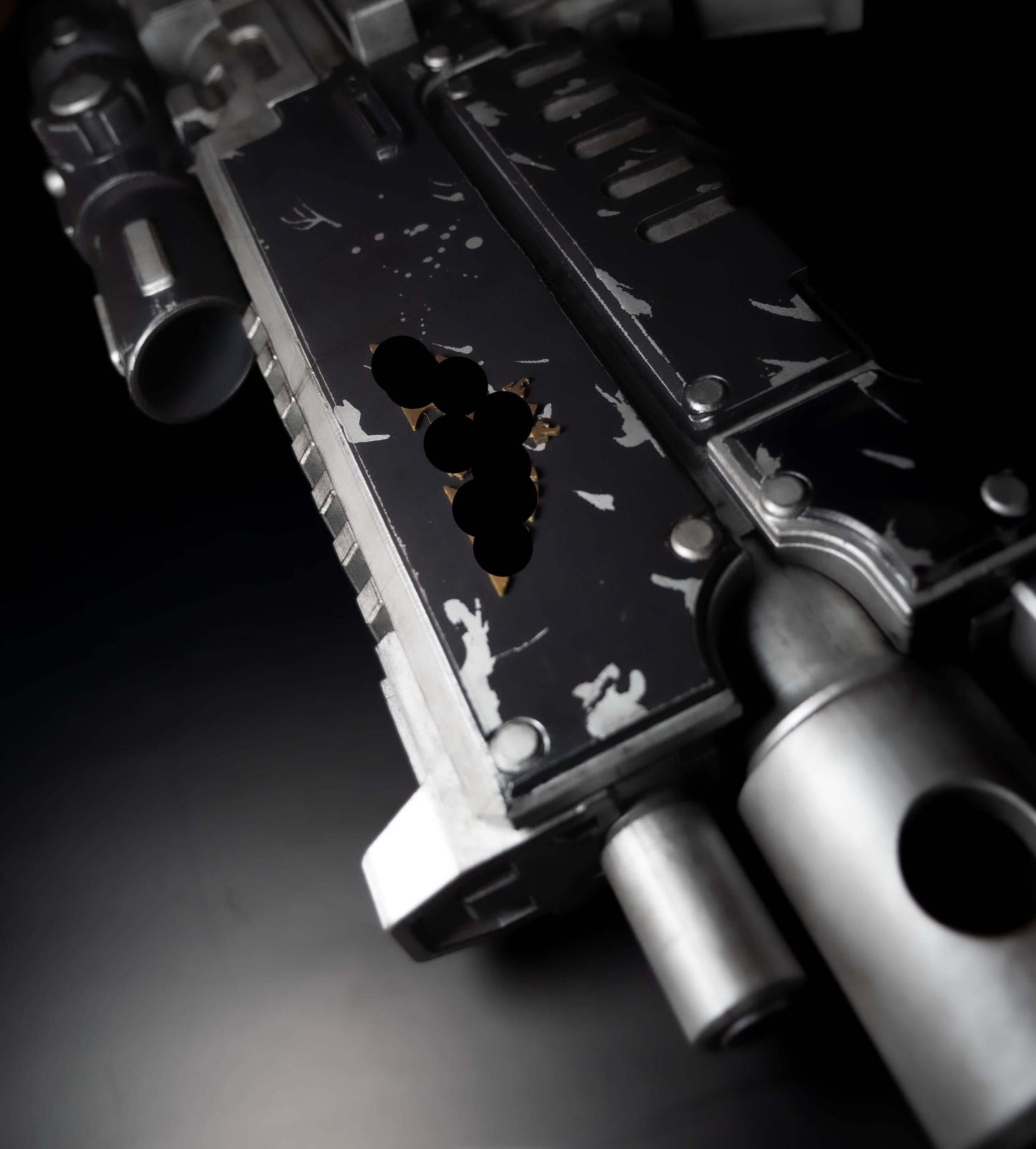 Sci-Fi Bolt Prop – 3D Printed & Hand-Painted | Cosplay Prop - Upgrade your cosplay with our stunning Sci-Fi Bolt Prop – Printed & Painted, hand-painted for a dark, tactical look. Perfect for collectors and cosplayers!