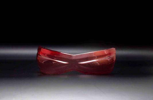 Primaris Inspired Helmet Visor red sci fi armour visor piece detailed cosplay prop