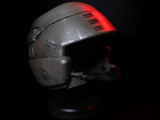 Starship Troopers Helmet side profile sci fi military helmet detailed armour cosplay build